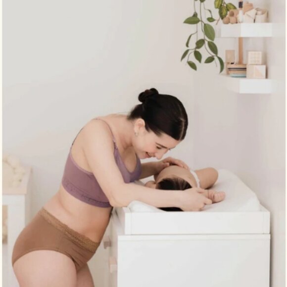 Kindred Bravely HighWaisted Postpartum Underwear 5 Pack Size M Dusty Hues NWT - Picture 9 of 13